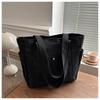Simple Commuting Versatile Large-capacity Tote Canvas Bag High-value Literary College Student Class Shoulder Bag Bag