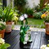 Solar Animal Resin Frog Lamp for Garden Decoration