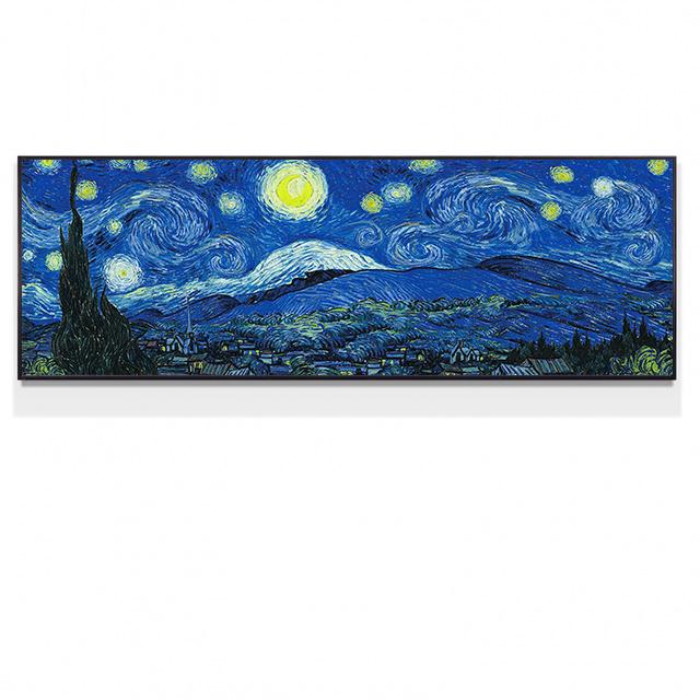 Импрессионист Ван Гог Картины Холст Картины Маслом Абстрактное Пшеничное Поле Цветение Миндаля Звездная Ночь Плакат Домашний Декор Без Рамки Без Рамки