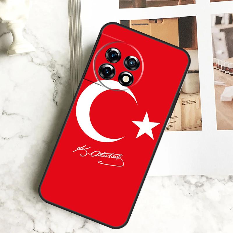 Чехол Mustafa Kemal Ataturk для OnePlus 12R 12 11 9 10 Pro 10R 9R 8T 10T Nord CE 2 3 Lite 2T N10 N20 N30 CE4