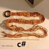 Retro Waist Chain Bohemian Ethnic Style Belt Strap New Jewelry Accessories  Girls