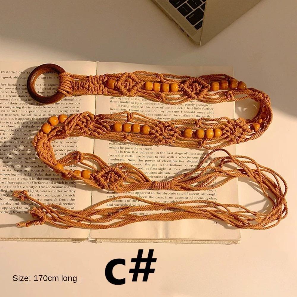 Retro Waist Chain Bohemian Ethnic Style Belt Strap New Jewelry Accessories Girls