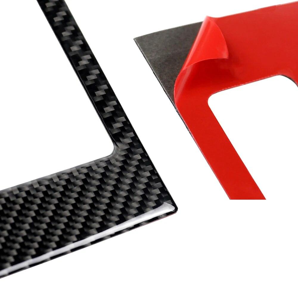 Декор из углеродного волокна, аксессуары, панель переключения передач автомобиля, декор рамки фар для VW Golf 7 GTI R GTE GTD MK7 2013-