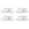 4Pcs Blind Cord Holder Safety Blind Cord Hooks Adhesive Window Blind String Wrap Cleat Winder for Home and Office Use