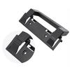 2 Pcs Refrigerator Door Latch Handle Ergonomic RV Refrigerator Door Handle Campers Refrigerator Door Pulle RV Parts Accessories