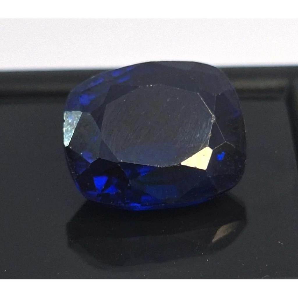Fabulous Dark Blue Tanzanite Natural Cushion Cut 7-9 Ct Certified Gemstone
