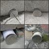 Stainless Steel Gutter Guards Anti Insect Bird Downspout Filter Strainer  Bathroom Pipe