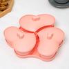 PP Plastic Candy Box New Year's Festival Festive Candy Box Snack Box Creative Partition Heart-shaped Dried Fruit Box