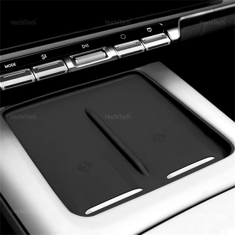 For Zeekr 7X CX1E 2025 2025 2026 Fast Wireless Charging Pad Non-Slip Mat Car Storage Lightweight Phone Wireless Charger Mat