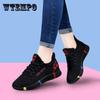 Spring Summer Board Shoes Women's Soft-soled Non-slip Fashion Casual All-match Sports Shoes Black Running Shoes