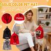 Personalized Embroidered Solid Color Warm Pet Hat For And Winter, Suitable For Outdoor Activities And Holidays.