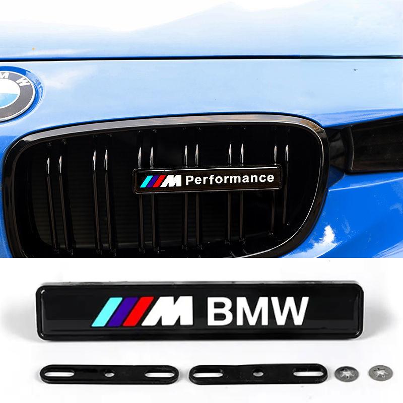 ubfpx3 Suitable for BMW M standard front grille mesh badge LED modification X1 X3 X5 M luminous logo with light decoration accessories.