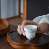 Gourd Teacup Ceramic Master Cup Chinese Tea Cup Single Cup High-End Personal Household Teacup Teacup Kung Fu Tea Set