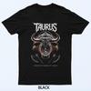 Taurus Strength Forged In Chaos Zodiac Bull Axes Earth Rage T-Shirt