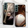 Чехол для телефона в стиле бейсбола для ASamsung A16 A26 A36 A56 A02 A03S A04S A05S Galaxy A55 A35 A25 A15 S10 Lite A9 A8 A7 A6 Plus A90 5G A80