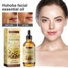 Jojoba Oil For Skin, Hair, Nails, Body Cuticles - Unrefined & Hexane Free, Natural Moisturizer Jojoba Carrier Oil Facial Oil Gua Sha Massage 100ml