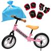 DABADA Run Bicycle for with Ages 2 To 5 Gift Wrapping Bike, Pedal-less Children, Stand, Balance, (Pink + Included)