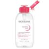 Bioderma Sansibio H2O D One Hand Push Pump 500mL Cleansing Water [Genuine Product]