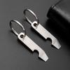 Mini Stainless Steel Keychain Bottle Opener Rustproof EDC Tool Beer Cap Opener Men Gift Dad Outdoor Camping Bar Party Survival 6