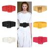 Stylish Red Elastic Waist Belt For Puffer Jackets And Coats With Chic Wide Design