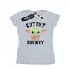Womens/Ladies The Mandalorian Cutest Bounty Cotton T-Shirt