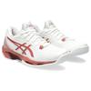 Asics Solution Speed FF 2 Comfortable Shock Absorption Low-Top Tennis Shoes Women Sneaker Red White 1042A135-105