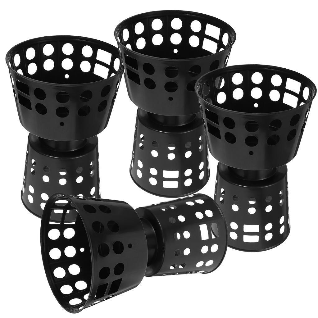 4 Pcs Fixed Liner for Flower Arrangement Fixing Stand Packing Base Material Artificial Flowers Bouquet Plastic Bottom Fresh