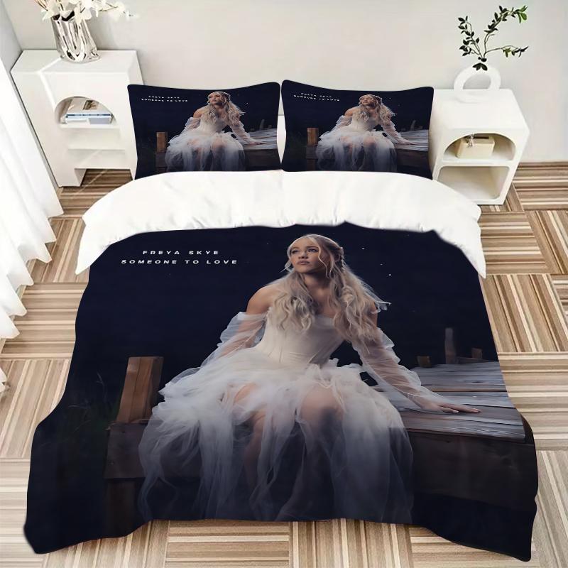 3Pcs Freya Skye'S Ethereal Romance Bedding Sets For All Sizes New 3D Printed Bed Cover Comforter Duvet Cover Pillowcase Bedroom Decoration