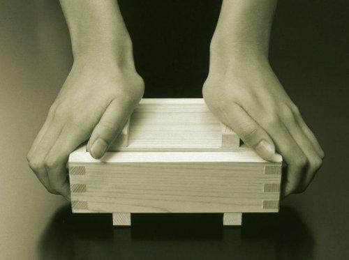 Пресс для суши Yamako Hinoki, большой (приблизительно. 1,2 чашки), Сделано в Японии, 825110