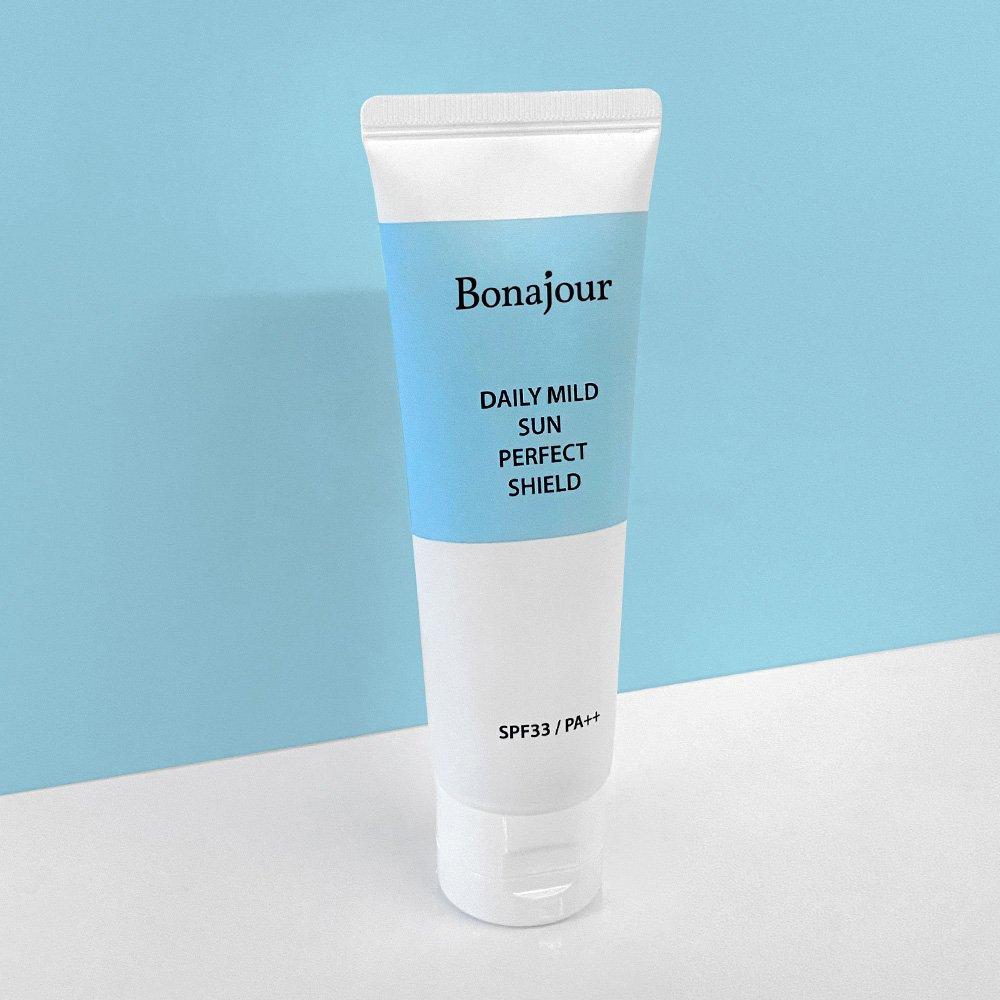 BONAJOUR Веганский ежедневный солнцезащитный крем Mugijacha 35 мл