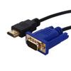 1.8 M Adapter Cable HDMI-compatible Male To VGA 1080P Male HDTV with Audio Adapter Cable HDMI-compatible TO VGA Cable (1/2PCS)