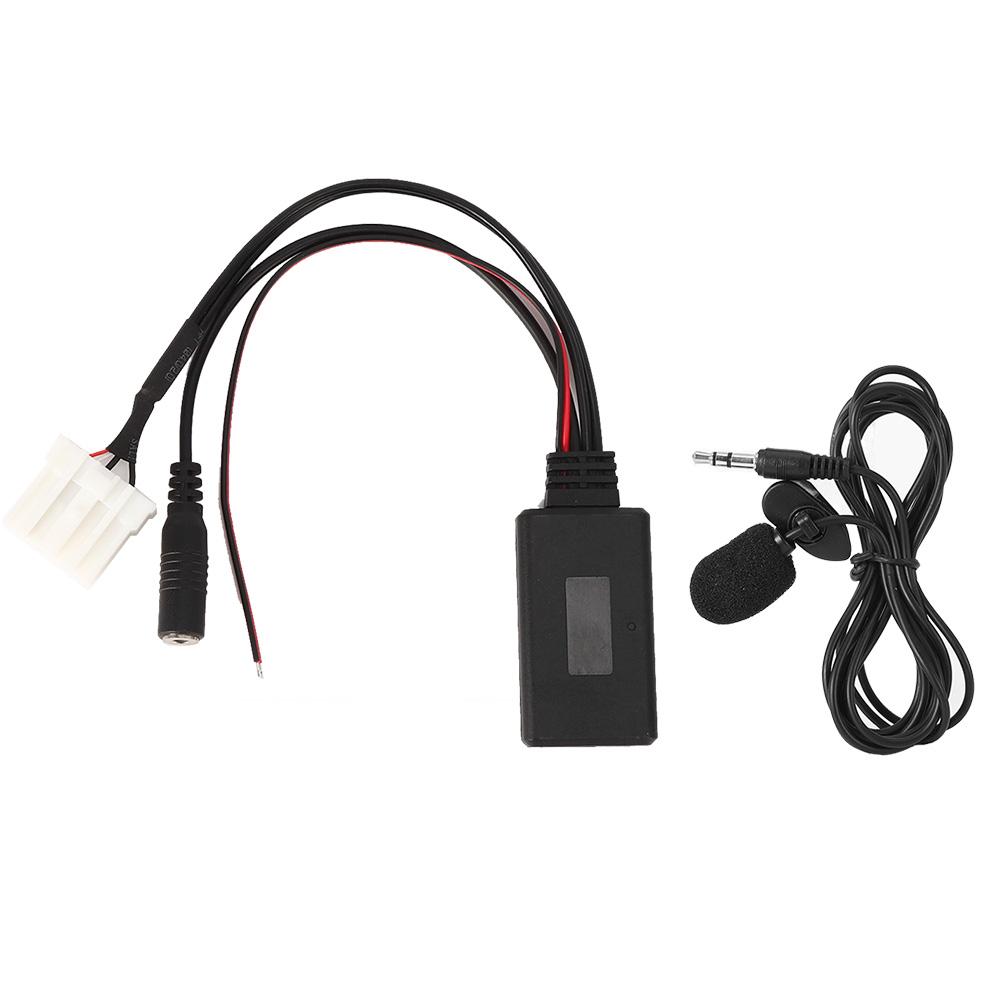 AUXin Cable Adapter Car Bluetooth 5.0 Microphone Fit for Mazda 2 3 5 6 RX8