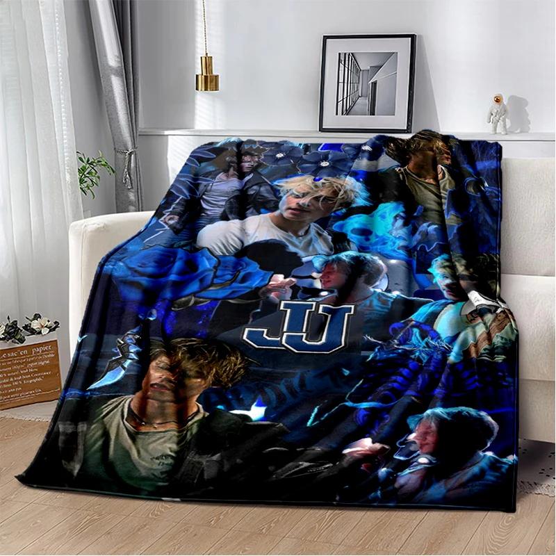 JJ Maybank 2025 New Style Rudy PankowStar Flannel Blanket,Soft Throw Blanket for Home Bedroom Bed Sofa Travel Cover Kid Gift
