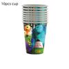 Cartoon Monster University Party Tablecloth Kids Boys Birthday Party Decor Disposable Tableware TableCover Supplies