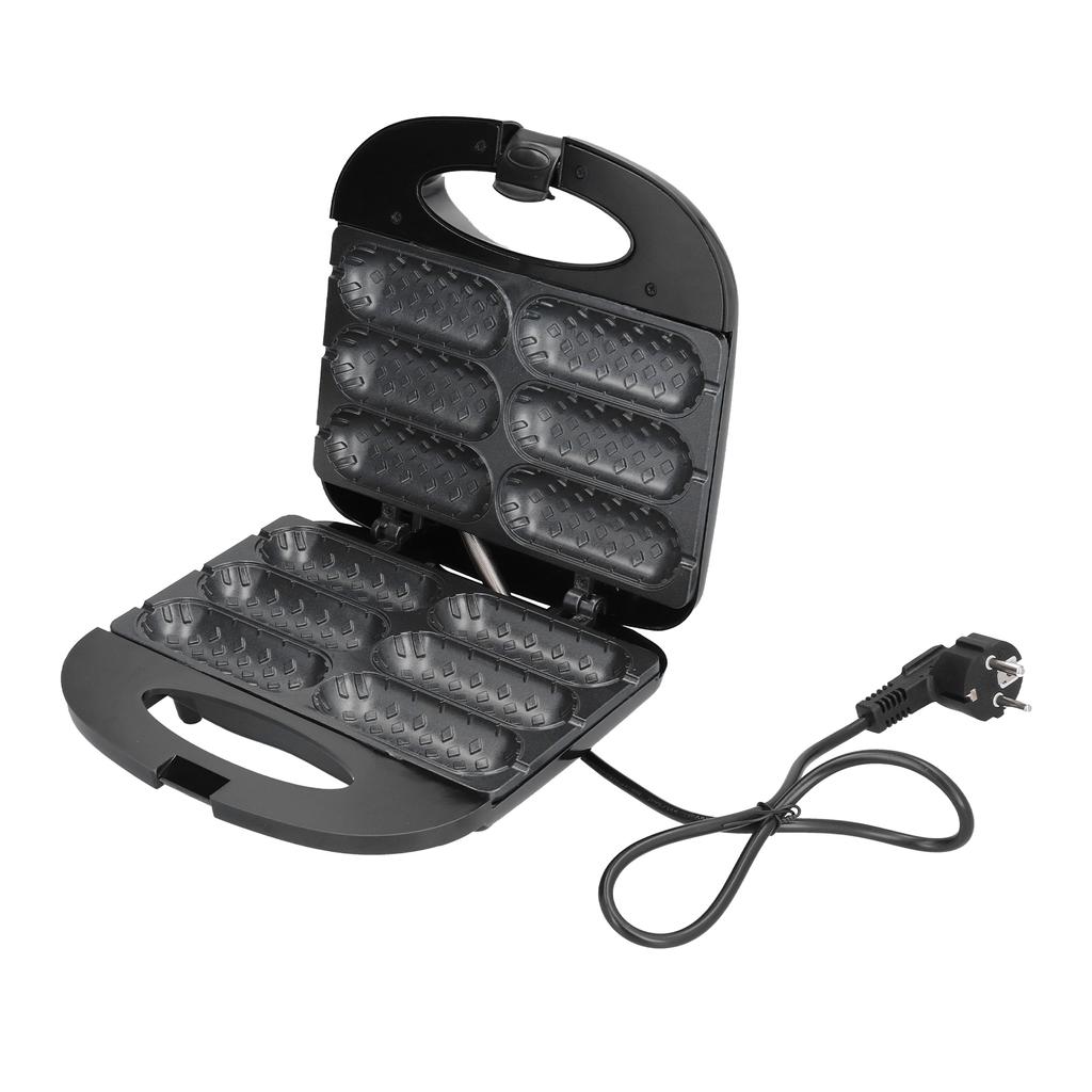 6-секционный двусторонний подогреватель хот-догов 750 Вт бытовая машина для завтрака для дома