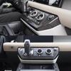 Land Rover Defender 20-22 Рамка кнопки режима кондиционера из углеродного волокна 110/90 Отделка салона