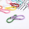 Safety Buckle Camping 45x24mm Making Jewelry Keychain Clip Carabiner Hook Key Ring D Carabiner