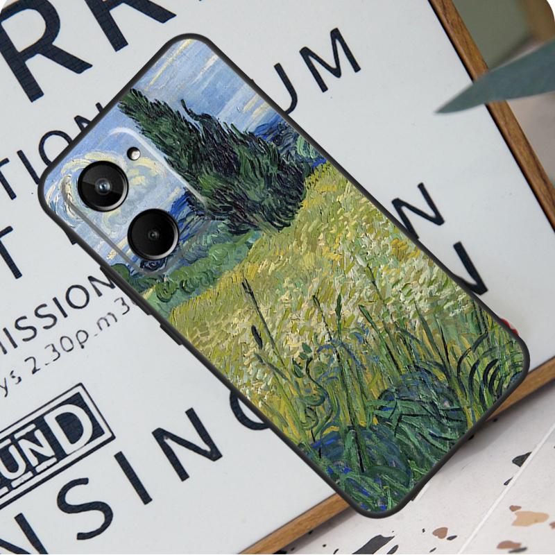 Чехол для Realme 12 Pro Plus 9 10 11 GT5 C51 C31 C67 C55 C53 C35 C33 C30 C21Y C25s GT Neo 6 с картинами 'Звездная ночь' Ван Гога