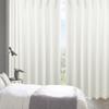 Made In Grade 1 Blackout and Curtains White Professional Grade 100cm Wide X 110cm Long X 2 Panels [Curtains Kurenai] Japan, White, Flame-Retardant