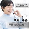 With VOPTECH Headset USB One Ear Noise Canceling Overhead Leather Model UC809 Microphone Telework Remote Work Web Conference Call Center Video Chat 1