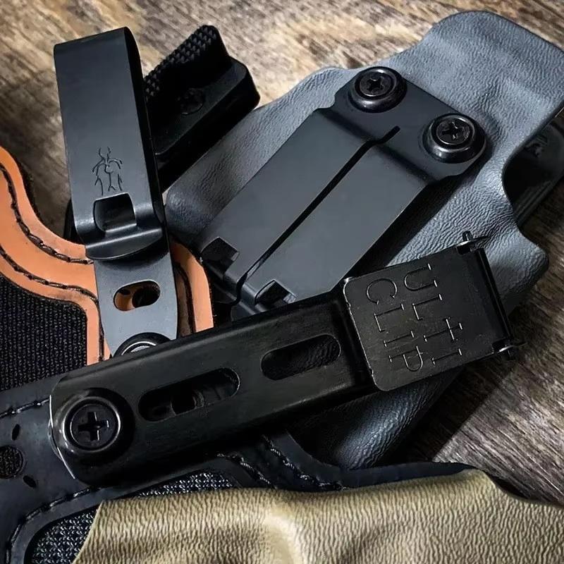 Adjustable Kydex Sheath Belt Mount Clips Outdoor Edc Camping Jungle Fixed Blade Knife Modification Accessories