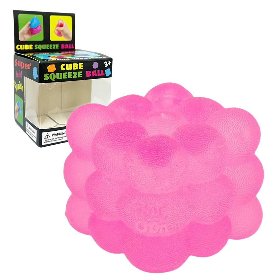 3D Игрушка-антистресс в форме конфеты с музыкой для взрослых и детей - Сенсорный куб для снятия стресса