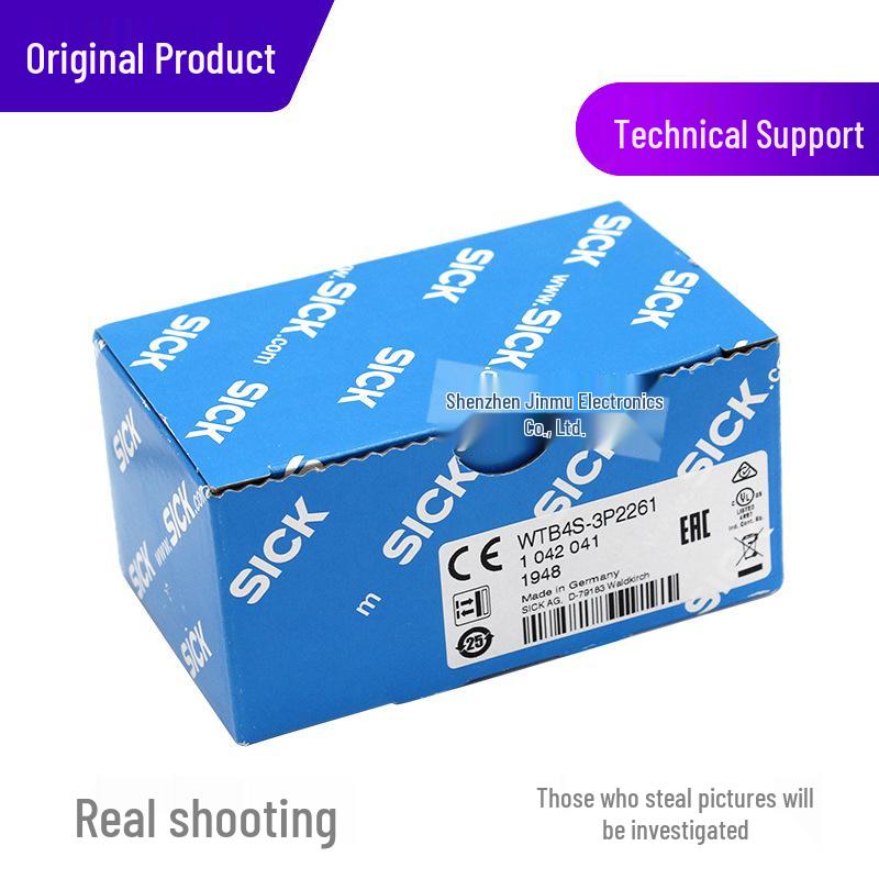 Новый Оригинальный Фотоэлектрический Датчик WTB4S-3P2261 1042041 с Диффузным Отражением и Подавлением Фона
