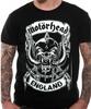 Официальная футболка Motorhead Скрещенные мечи Герб Англии Черная Новая S-XXL