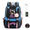 Harajuku Simple and Versatile Aphmau Junior High School Student School Bag Female Lightweight Large Capacity Middle School Student Backpack