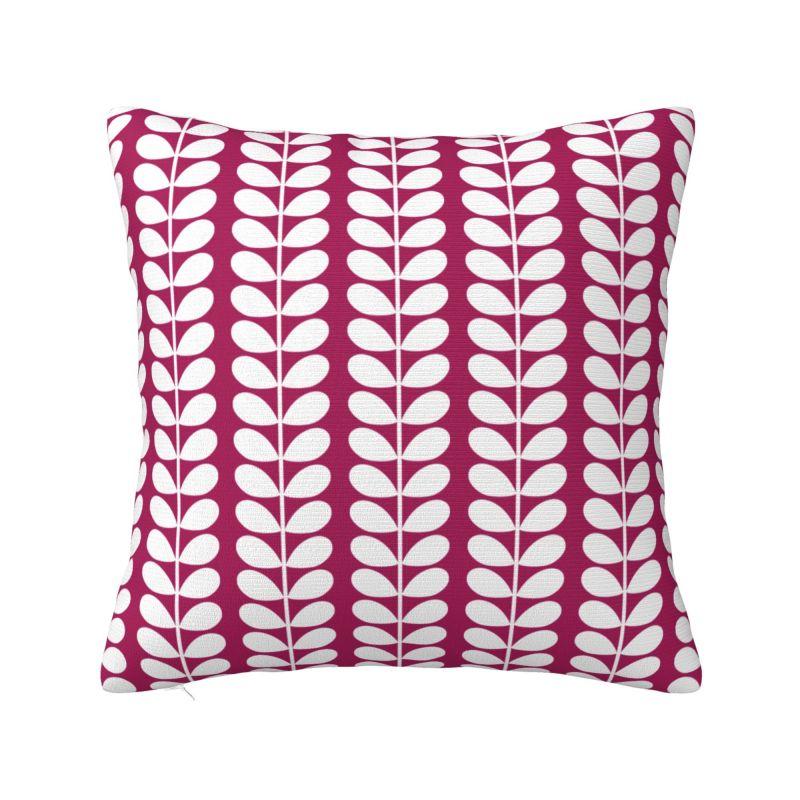 Наволочка для декоративной подушки Orla Kiely Scandinavian Flowers Чехол для подушки Домашний Квадратная Полиэстеровая Наволочка Двусторонний Принт
