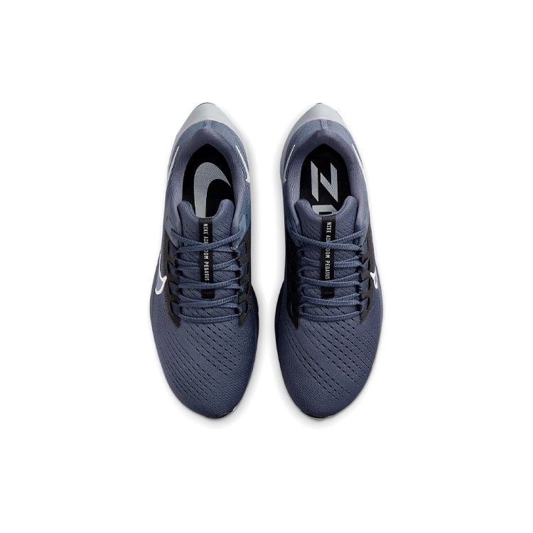 Nike Air Zoom Pegasus 38 Thunder Blue Мужские кроссовки черные темно-обсидиановые волко-серые CW7356-400