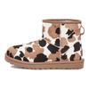 UGG Женские кеды Classic Mini с принтом коровьей шкуры 1123353-CHE