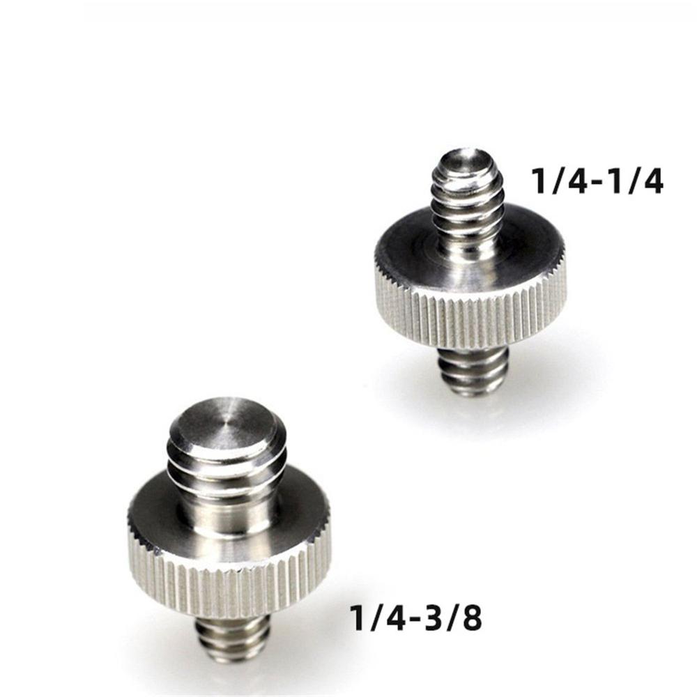 Photography Accessories 3/8 Male Screw Tripod Mount Adapter Camera Conversion Screw 1/4 Male Screw