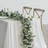 2pcs/1pc 6ft Artificial Eucalyptus Garland - Faux Greenery Vines with Eucalyptus Leaves for Wedding Backdrop, Arch, and Home Party Decor